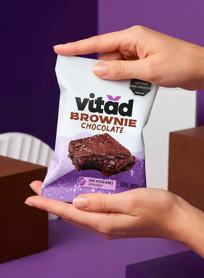 Brownie Chocolate sin azúcar