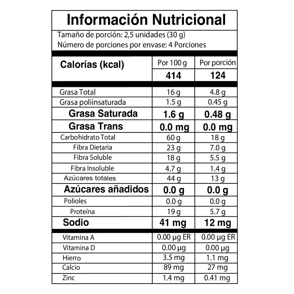 Drupis: Torticas de Marañón, Dátiles con Uva Pasa y Almendra 120g