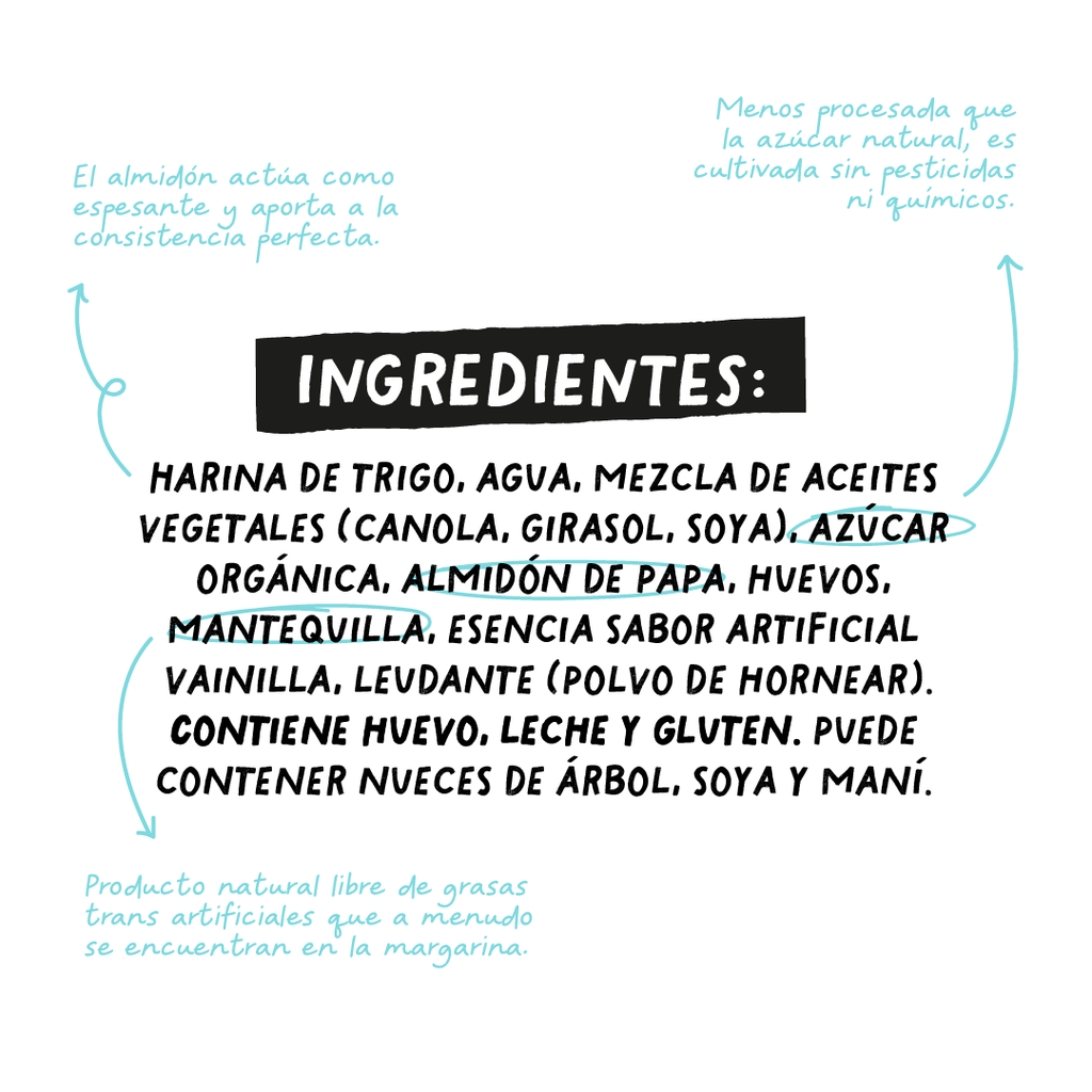 Galletas de Vainilla 30g x 4uds