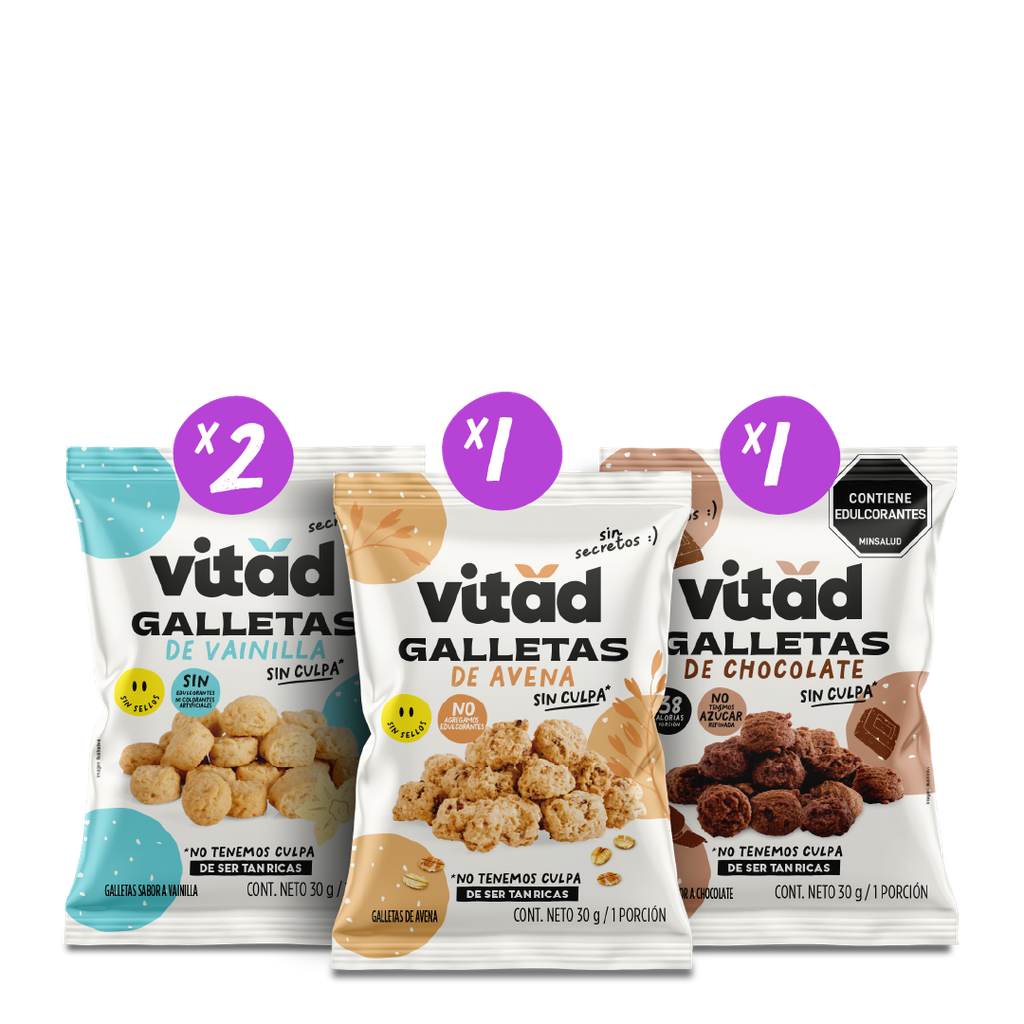 Galletas Variadas 30g x 4uds