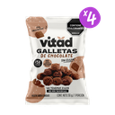 Galletas de Chocolate 30g x 4uds