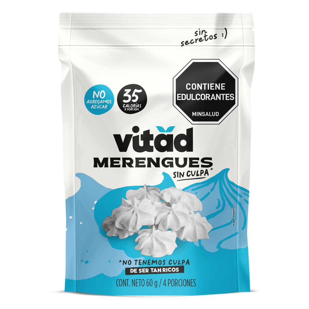Merengues sin Azúcar 60g