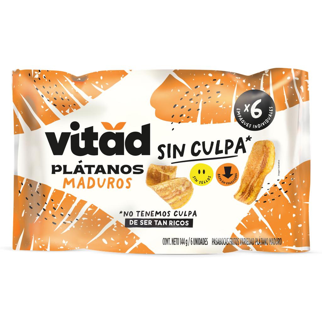 Platanitos Maduros 24g x 6uds