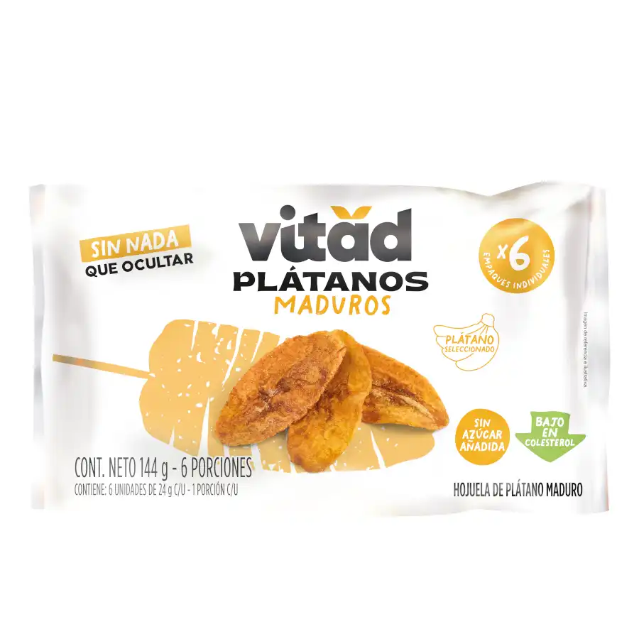 Platanitos Maduros 24g x 6uds