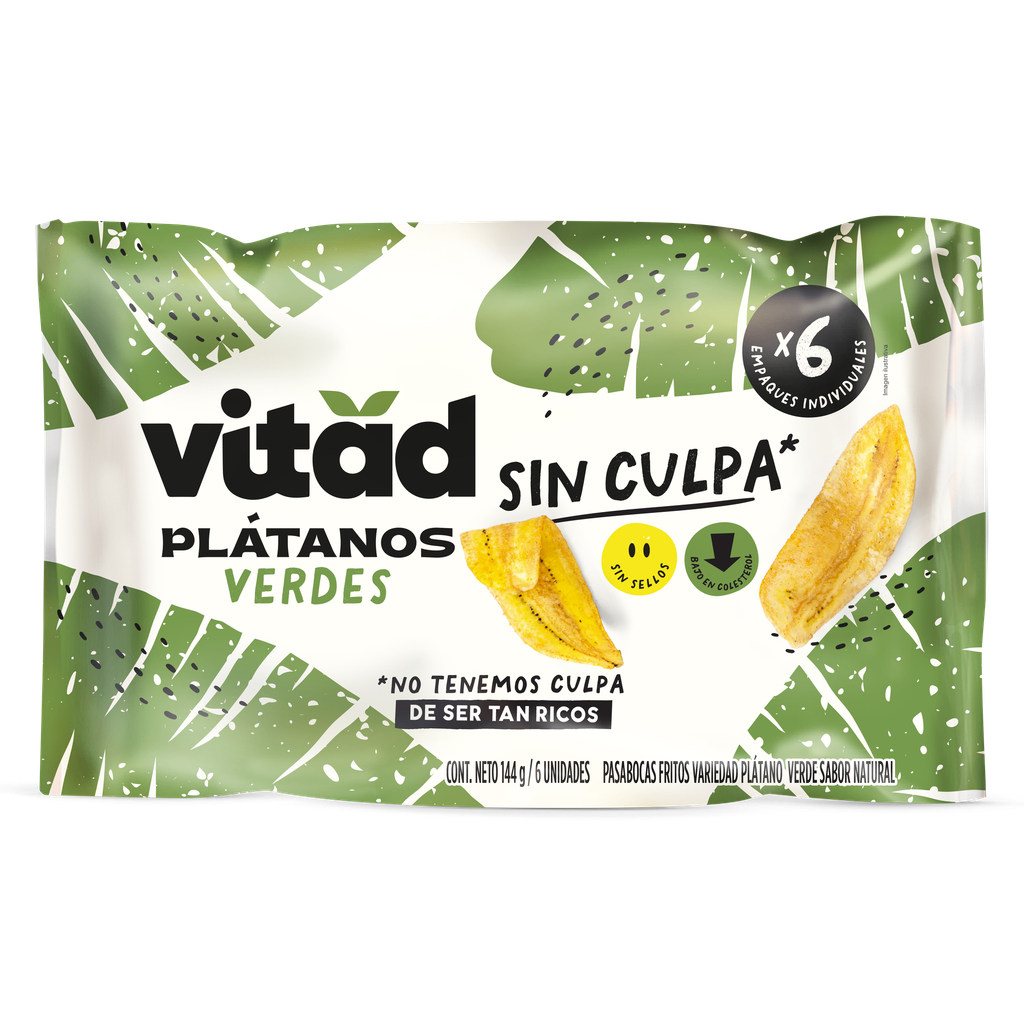 Platanitos Verdes 24g x 6uds