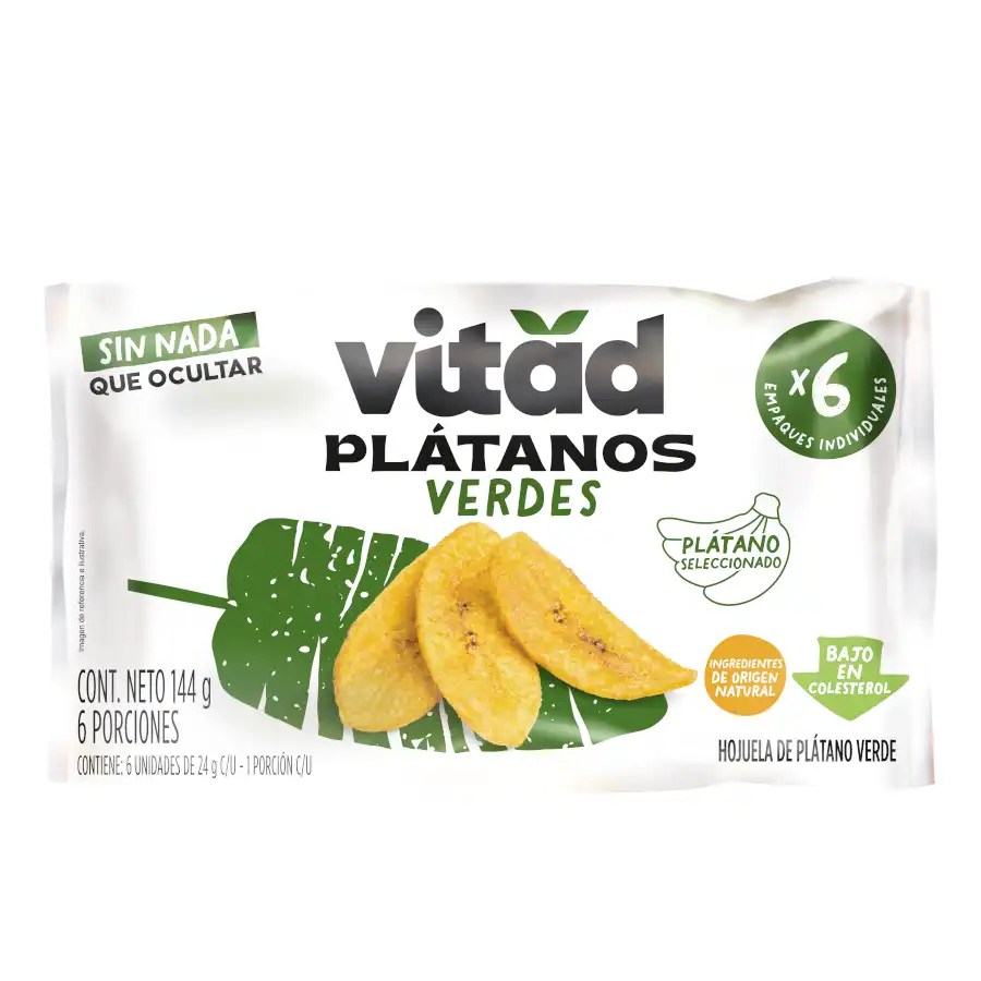 Platanitos Verdes 24g x 6uds