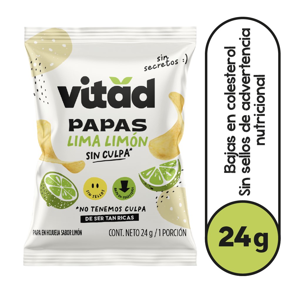 Papas de Limón 24g x 1ud