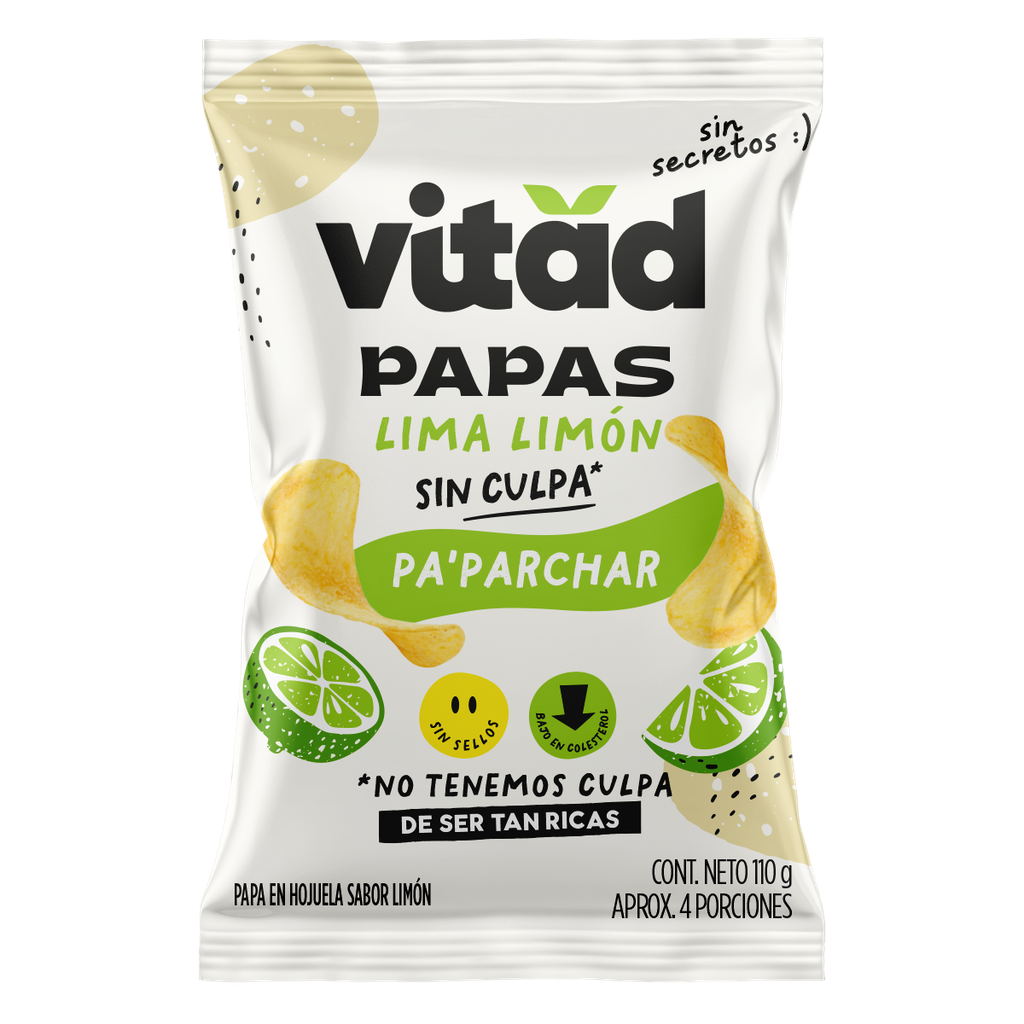 Papas de Limón Pa' Parchar 110g