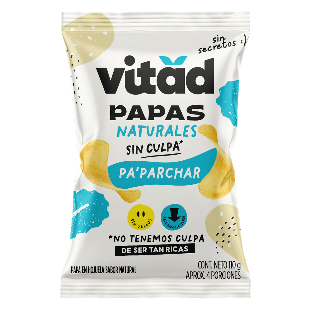 Papas Naturales Pa' Parchar 110g