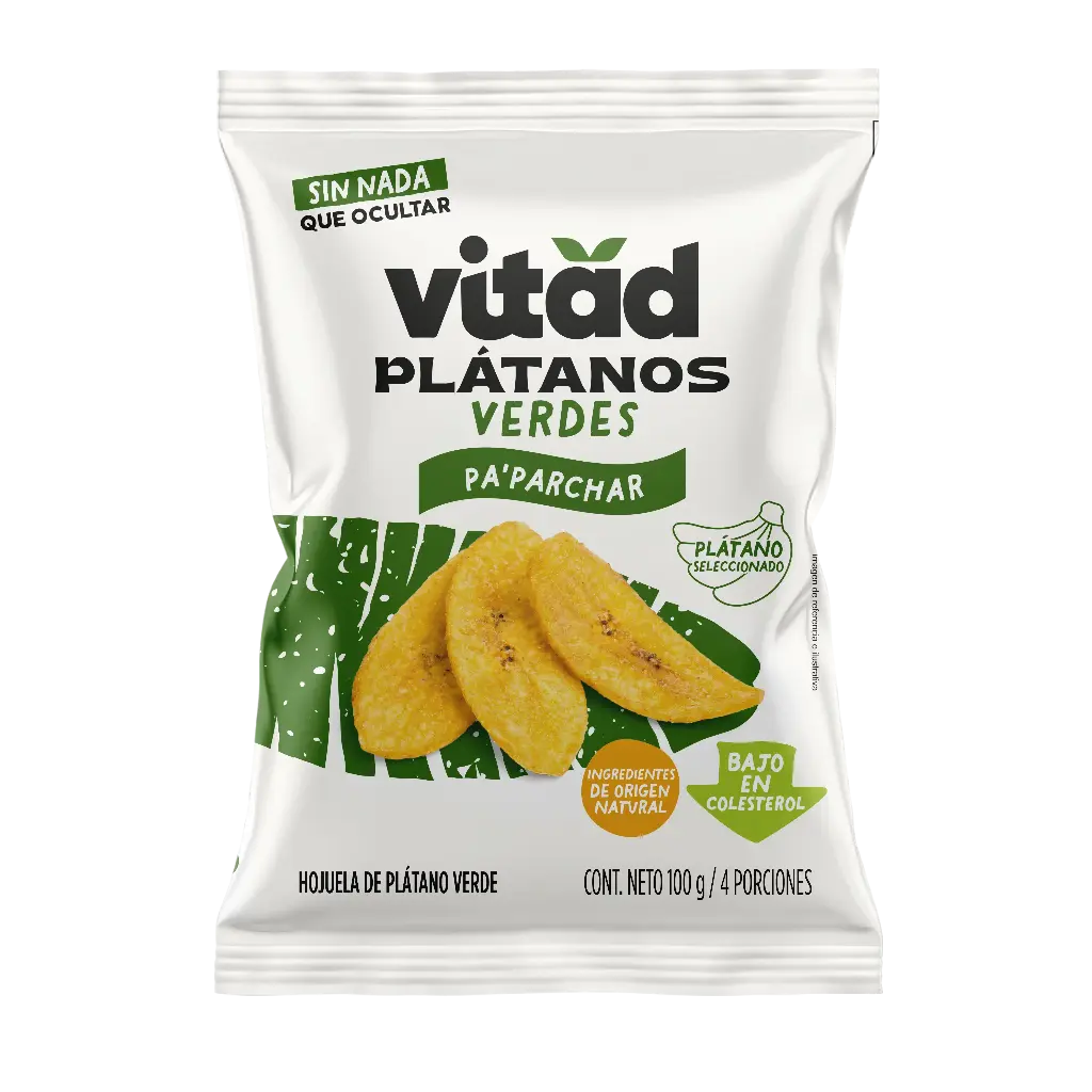 Platanitos Verdes Pa' Parchar 100g