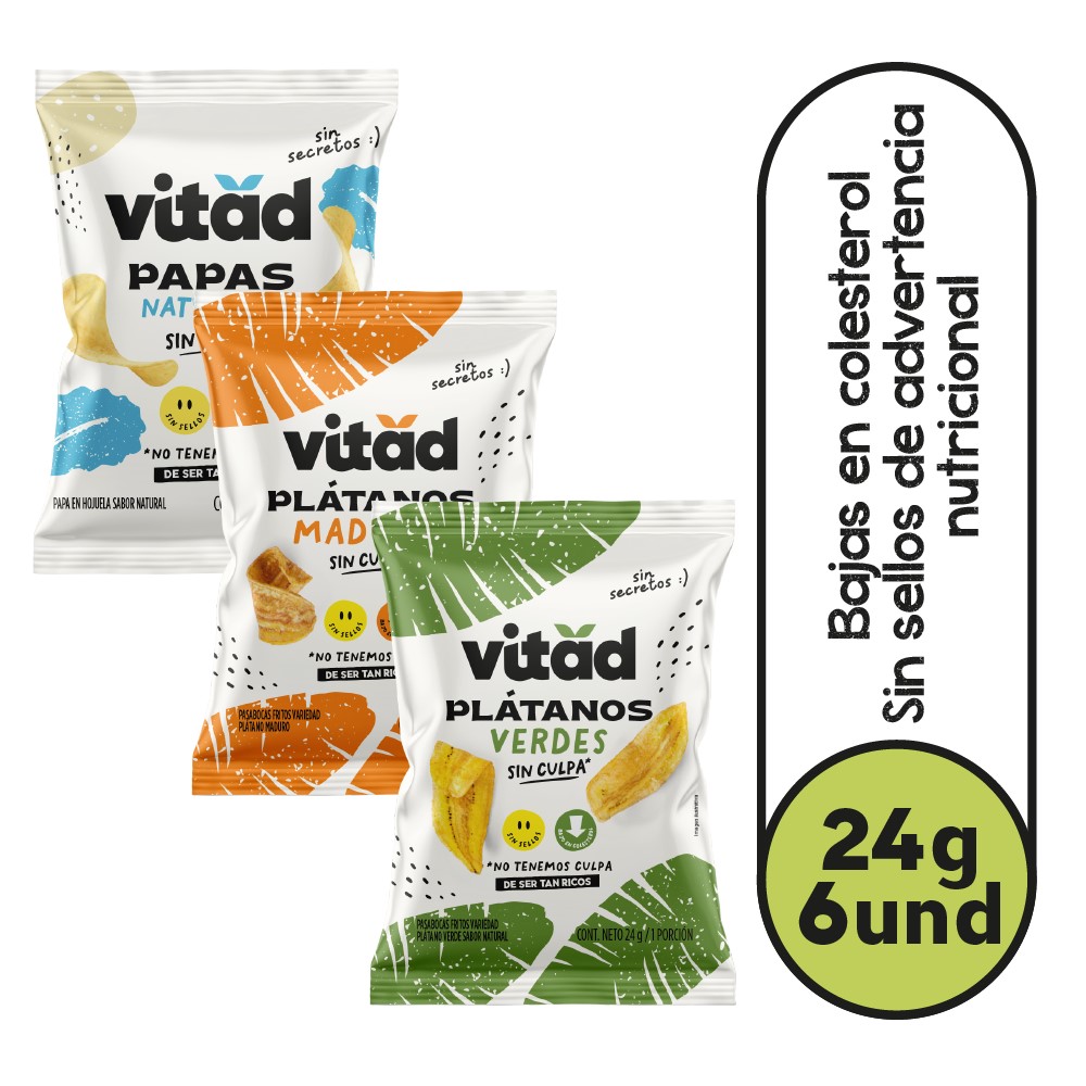 Surtido de snacks 24g x 6uds