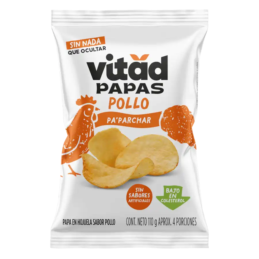Papas de Pollo Pa' Parchar 110g