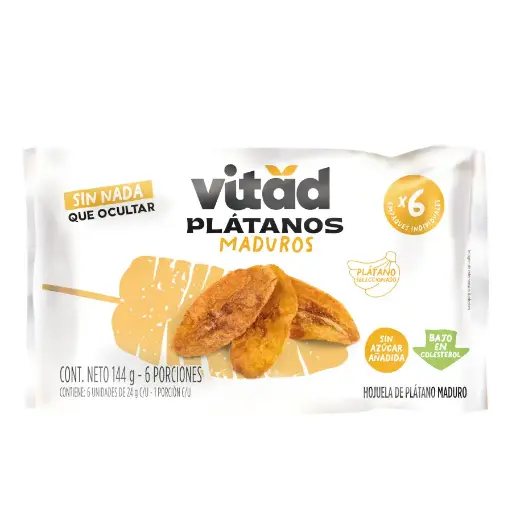 [V060] Platanitos Maduros 24g x 6uds