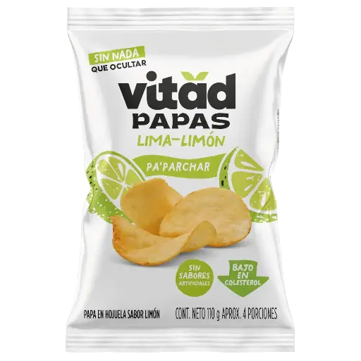 [V047] Papas de Limón Pa' Parchar 110g