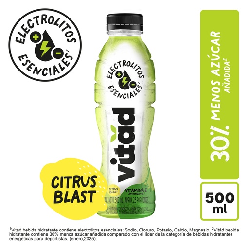 [0742] Bebida Hidratante Citrus Blast 500 Ml 